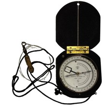 Vintage Keuffel & Esser K&E Forestry Pocket Compass Made In USA picture