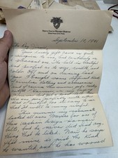 1940s west point military academy letterhead letter picture