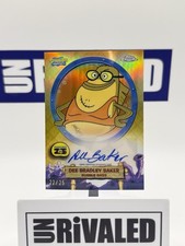 2025 Topps SpongeBob Bubble Bass Auto #22/25 picture