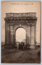 c1910s Bordeaux Porte Bourgogne France CB Antique Postcard picture