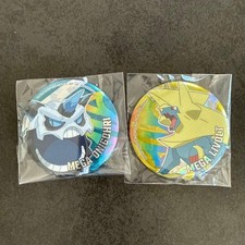 Pokemon Sparkle Can Badge Collection Mega Manectric Glalie Set of 2 picture