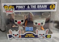 Pop Pinky & the Brain Glow in Dark Funko Shop Exclusive Funko Pop NEW picture