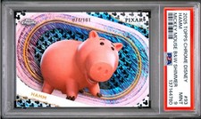 2025 HAMM PSA 9 TOPPS CHROME DISNEY MICKEY MOUSE BLACK WHITE SHIMMER #'d /101  picture