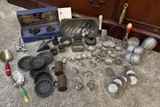 Large Lot Vtg. Primitive Country Rustic Kitchen Decor & Functional Items picture