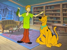 SCOOBY-DOO animation cel 1972 Vintage Cartoons Production Art HANNA-BARBERA  I2 picture