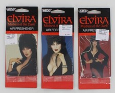 ELVIRA Air Freshener s/3 Medo EL-A Mistress of The Dark Still Sealed Full Set  picture