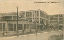 1916  Watsessing New Jersey Westinghouse Mfg. Co occupation Postcard 26-1942 picture