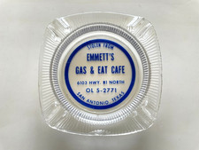 Vintage EMMETT'S GAS & EAT CAFE Hwy 81 North SAN ANTONIO TX  Stolen From Station picture