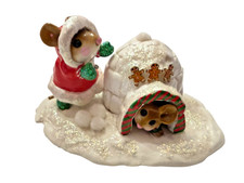 Wee Forest Folk Artist OAK Crystals Gingerbread Ice Palace picture