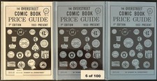 OVERSTREET PRICE GUIDE 19/100 SIGNED BLUE COVER 6/100 SIGNED BLUE COVER 2ND ED. picture
