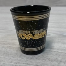 Vintage Star Trek Voyager Shot Glass 1995 Paramount Pictures picture