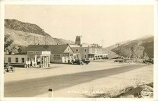 Little Lake California RPPC Standard Oil Gas Station Vintage Cars Frasher Foto picture