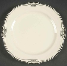 Homer Laughlin Silver Rose Patrician Silver Scroll Salad Plate 6019727 picture