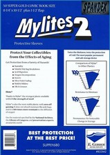 50 E. Gerber Mylites 2 Mil Mylar Super Golden Age Comic Bags  825M2 8 ¼“ X 10 ½” picture