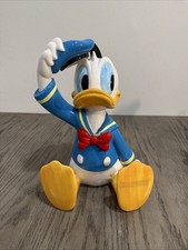Walt Disney Schmid Musical Porcelain Donald Duck H12 W9  Plays Music picture