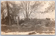 K29/ Manly Iowa RPPC Postcard c1910 Steam Engine Sawmill Occupational 409 picture