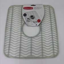 New/Rubbermaid Sink Protector Mat W/Microban Drain 1295 NOS/Discontinued picture