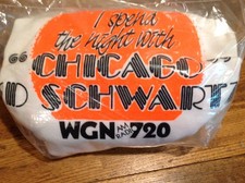WGN Radio 720 T-Shirt I Spend the Night with “Chicago” Ed Schwartz * RARE * picture