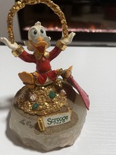 Ron Lee Disney Scrooge McDuck Figurine 1993 LIMITED Ed 177/2750 - 24K Gold Rare picture