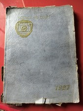  1927 Crane Technical High School Yearbook Chicago IL with Commencement Insert picture