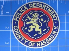 Nassau County New York Police decal 3