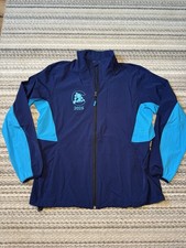 Club Run Disney 2025 Jacket Womans Large Blue Running Mickey Mouse Lightweight picture