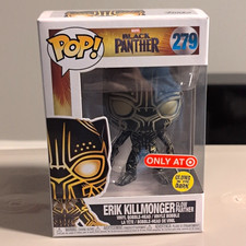 Funko Pop Vinyl: Marvel Black Panther - Erik Killmonger Glow (Target) #279 picture