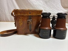 Vtg Official Boy Scouts of America (BSA) Field Glasses w/ WW I-II Binocular Case picture
