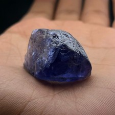 Natural Iolite Rough Nugget, 54 Ct, 29x20x20 mm, Large Blue Violet Raw Iolite picture