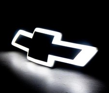 2016–2018 Chevy Silverado LED Lighted Front Grille Emblem Black Finish picture