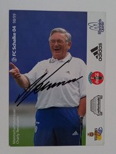 Charly Neumann-team supervisor FC Schalke 04 98/99-original autograph- picture