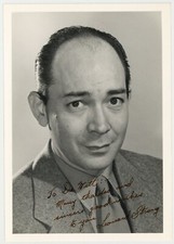 Leonard Strong Signed Photo 1955 Fu Manchu Get Smart Claw Cobra Twilight Zone  picture