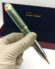 Rare Cartier Santos De Cartier Special Limited Edition Collectable Ballpoint Pen picture
