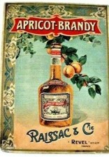 Large 1920-30's French Advertising Sign  