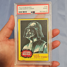 1977 Topps Star Wars Lord Darth Vader #196 PSA 2 (Cert 163196039) picture