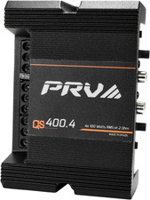 QS400.4 2 Ohm Mini Compact 4 Channel Car Audio Amplifier 4 X 100 Watts RMS at 2 picture