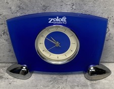Vintage Zoloft Pharmaceutical Drug Rep Promotional Quartz Desk Clock Non-Working picture