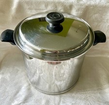 LIFETIME T304cc Stockpot 12 Qt Stainless Cookware & Lid picture