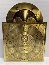 Sligh AUTHENTIC GRANDFATHER CLOCK MOVEMENT FACE PLATE picture