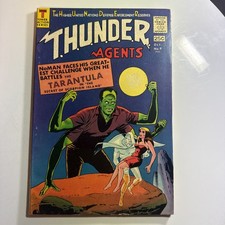 T.H.U.N.D.E.R. Agents #9 1966 Tower Comics NoMan vs Tarantula Silver Age  picture