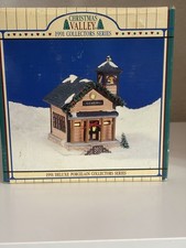 Christmas Valley Vintage 1991 Collectible Schoolhouse picture
