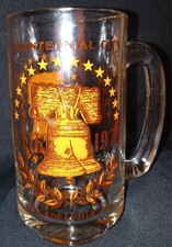 1776-1976 Bicentennial glass mug picture