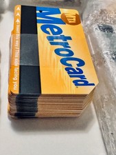 LOW STOCK 10 NEW METRO CARDS NYC ORIGINAL NEW OLD STOCK. NO LONGER BEING MADE picture