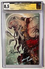CGC & JSA INVINCIBLE BATTLE BEAST # 1 - 2x SIGNED John Giang & Ryan Ottley RARE picture