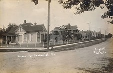 Avenue D Snohomish WA Washington 1910 RPPC Photo Postcard COPY picture