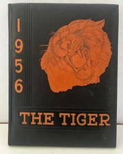 Doane College yearbook 1956 The Tiger annual vintage photos Crete Nebraska picture