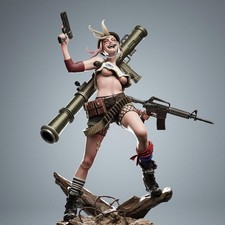 Tank Girl 1:6 Sculpt Garage Kit | Unpainted Resin Figure | Collector’s Resin Mod picture