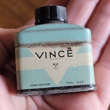 Vtg Antique Vince Mouth Wash Powder Sample Size Mini Tin Art Deco 2