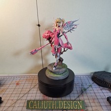 Mercy Figurine Overwatch Hand Painted Model / DIY Kit 23 pcs picture