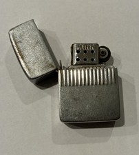 PARK Sherman Vintage Lighter WW2 4 Barrel Hinge Chrome Rare World War 2 Relic picture